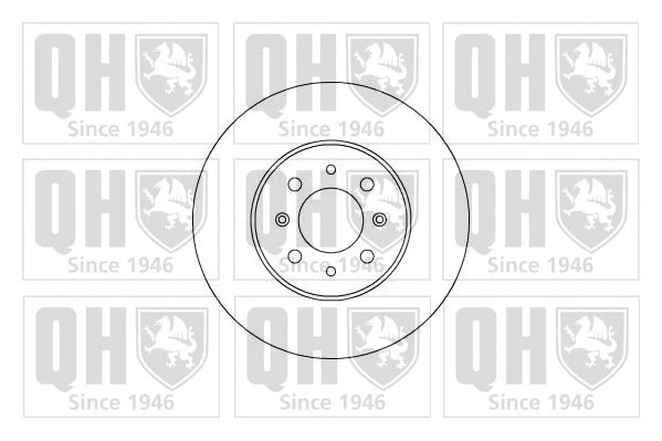 Disque de frein QUINTON HAZELL BDC5211