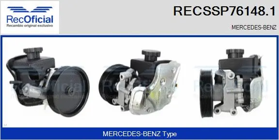 Pompe hydraulique, direction RECOFICIAL RECSSP76148.1