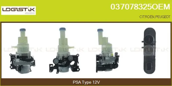 Pompe hydraulique, direction LGK 037078325OEM