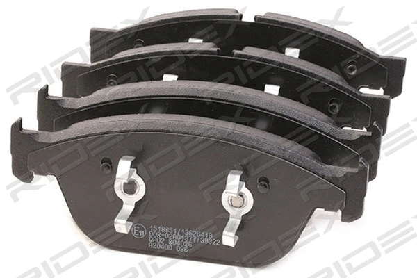 Kit de plaquettes de frein, frein à disque RIDEX 402B1299