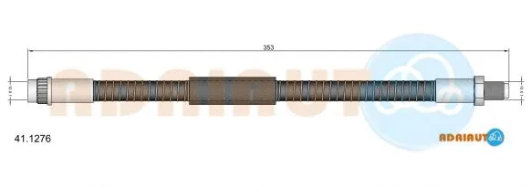 Flexible de frein ADRIAUTO 41.1276