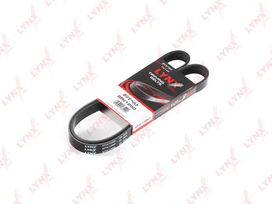 Courroie trapézoïdale à nervures LYNXAUTO 6PK1250