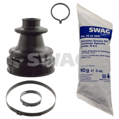 Jeu de joints-soufflets, arbre de commande SWAG 99 91 4218
