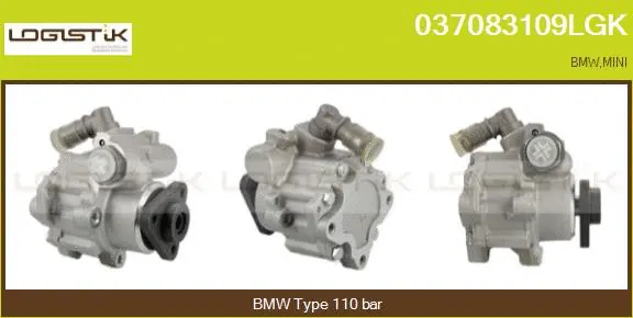 Pompe hydraulique, direction LGK 037083109LGK