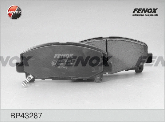 Kit de plaquettes de frein, frein à disque FENOX BP43287