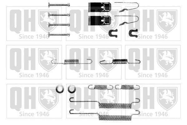 Kit d'accessoires, mâchoire de frein QUINTON HAZELL BFK264