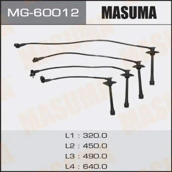 Kit de câbles d'allumage MASUMA MG-60012