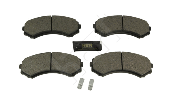 Kit de plaquettes de frein, frein à disque HART 256 525
