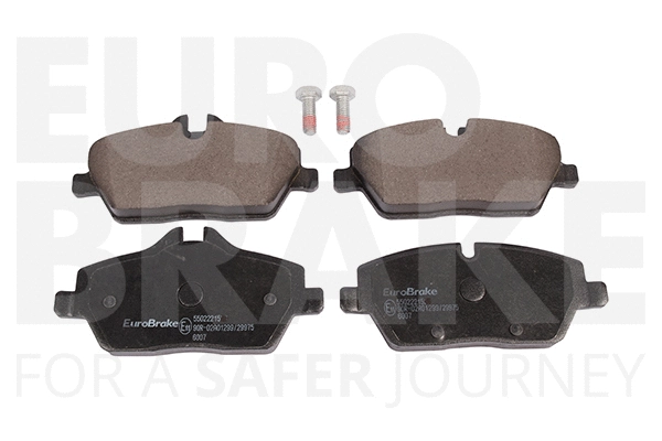 Kit de plaquettes de frein, frein à disque EUROBRAKE 5502221571