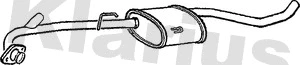 Silencieux central KLARIUS 240748