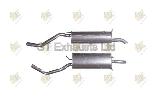 Tuyau d'échappement GT Exhausts GRN639