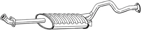 Silencieux central BOSAL 282-891