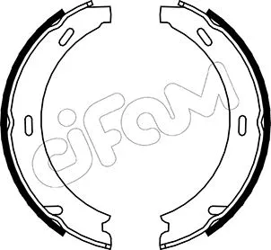 Jeu de mâchoires de frein, frein de stationnement CIFAM 153-233