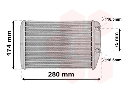 Système de chauffage VAN WEZEL 17006410