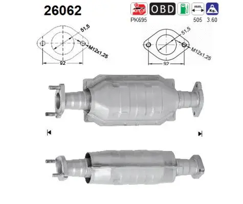 Catalyseur AS 26062