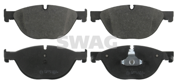 Kit de plaquettes de frein, frein à disque SWAG 20 91 6787
