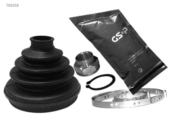 Jeu de joints-soufflets, arbre de commande GSP-BR 780258
