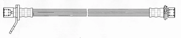 Flexible de frein CEF 512055