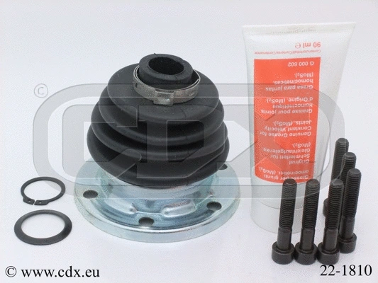 Jeu de joints-soufflets, arbre de commande CDX 22-1810