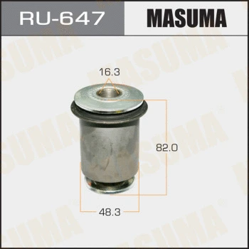 Suspension, bras de liaison MASUMA RU-647