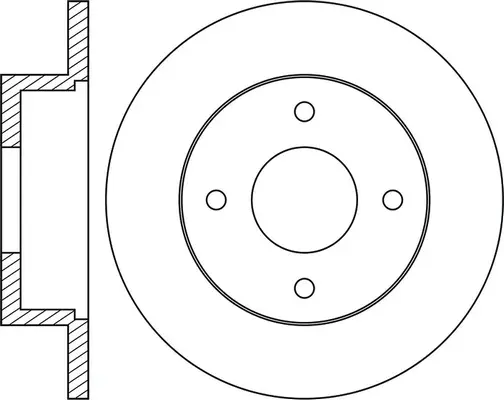 Disque de frein FIT FR0151