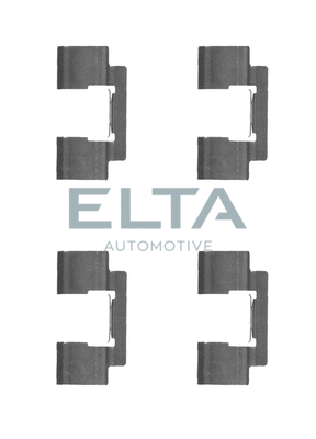 Kit d'accessoires, plaquette de frein à disque ELTA AUTOMOTIVE EA8704