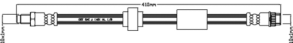 Flexible de frein JURATEK JBH1136