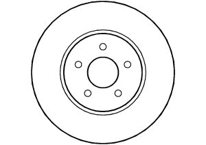 Disque de frein ABTEX BD891V