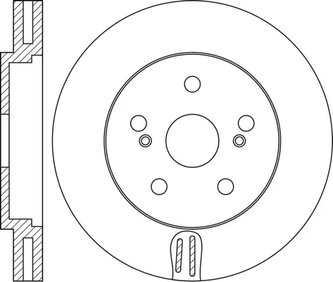 Disque de frein FIT FR0682V