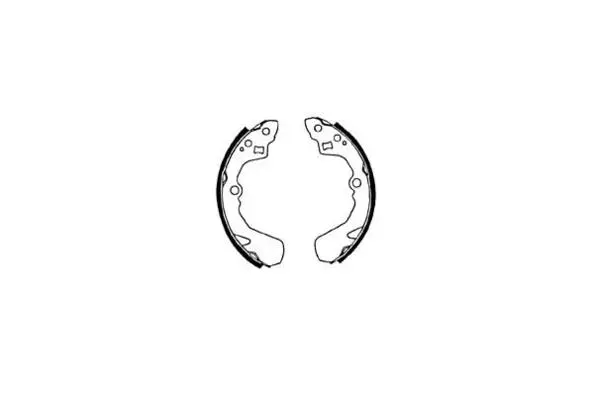 Jeu de mâchoires de frein E.T.F. 09-0459