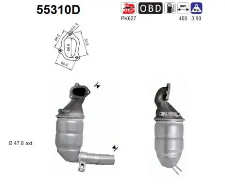 Catalyseur AS 55310D