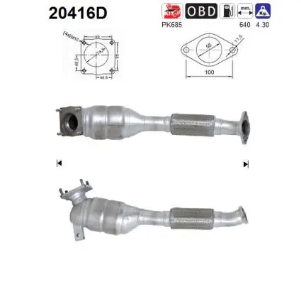 Catalyseur AS 20416D