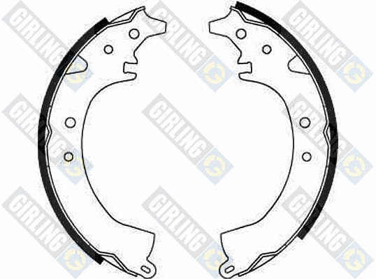 Jeu de mâchoires de frein GIRLING 5185009