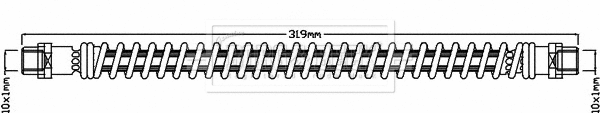 Flexible de frein BORG & BECK BBH8118