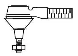 Rotule de barre de connexion FRAP F4134