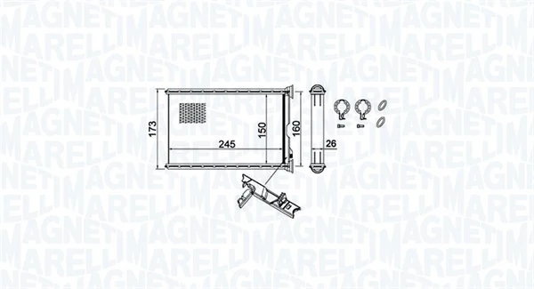 Système de chauffage MAGNETI MARELLI 350218455000