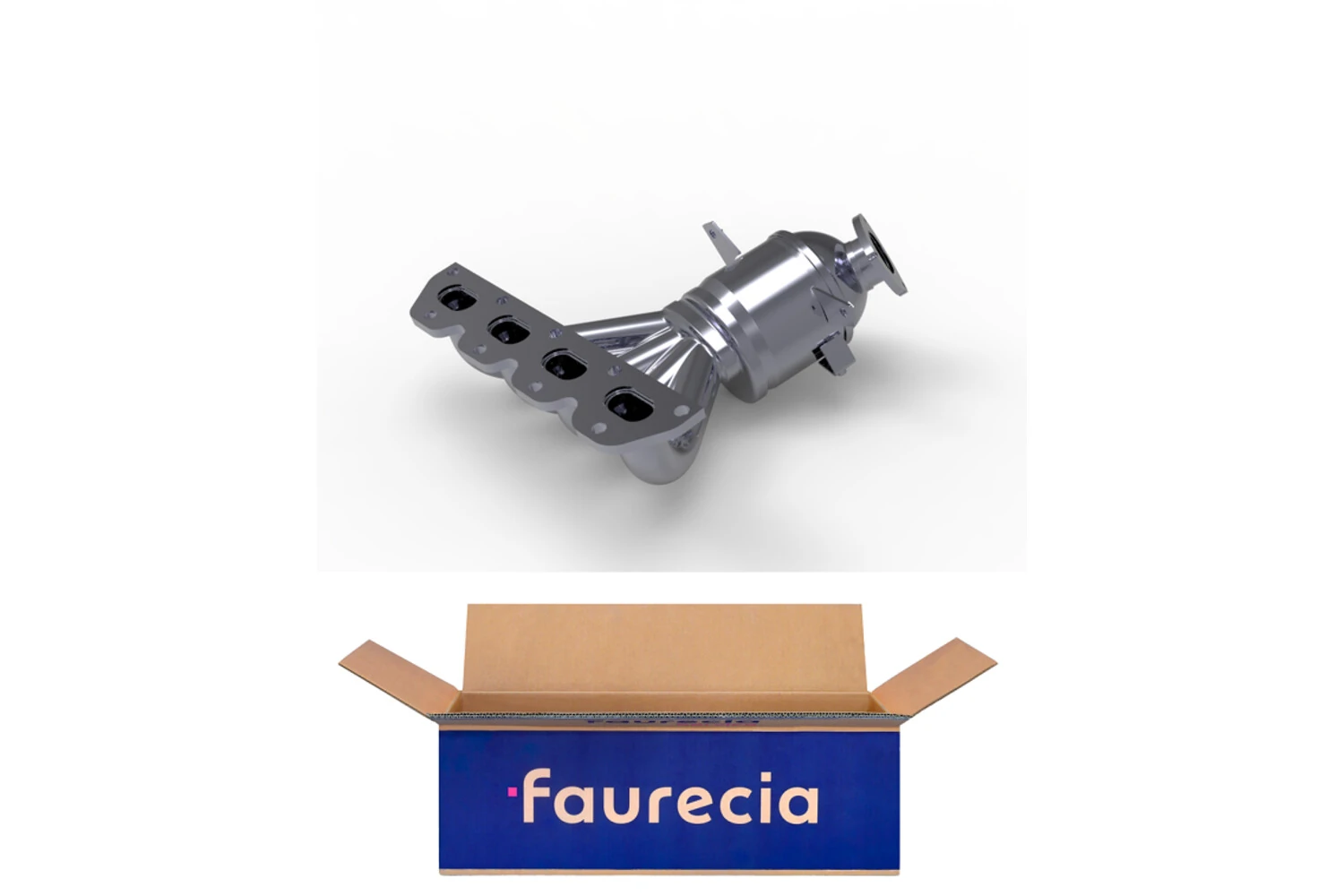 Catalyseur en coude HELLA 8LF 366 055-611