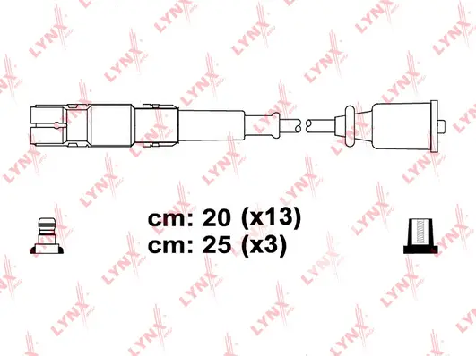 Kit de câbles d'allumage LYNXAUTO SPC5329