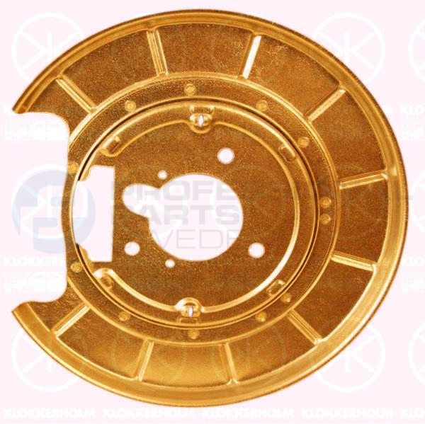 Déflecteur, disque de frein Professional Parts 51296878