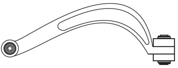 Bras de liaison, suspension de roue FRAP F4593