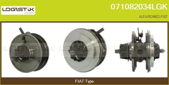 Groupe carter, turbocompresseur LGK 071082034LGK