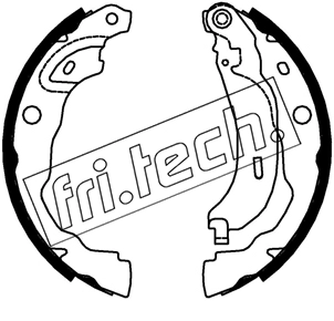 Jeu de mâchoires de frein fri.tech. 1253.753