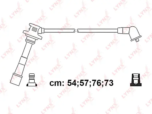 Kit de câbles d'allumage LYNXAUTO SPC7576