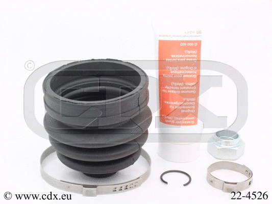 Jeu de joints-soufflets, arbre de commande CDX 22-4526