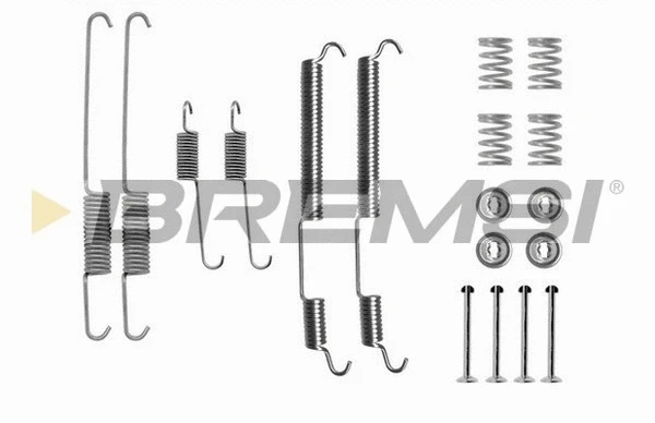Kit d'accessoires, mâchoire de frein BREMSI SK0755