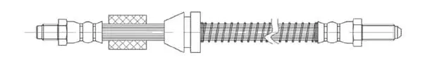 Flexible de frein Technika 22636A