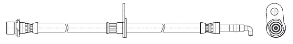 Flexible de frein CEF 514961