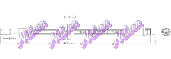 Flexible de frein KAWE H7079