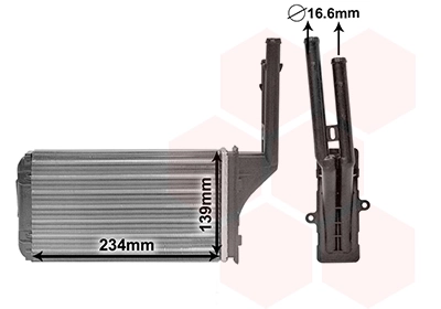 Système de chauffage VAN WEZEL 40006049