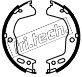 Jeu de mâchoires de frein, frein de stationnement fri.tech. 1253.703
